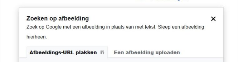Zoeken met een afbeelding op Google